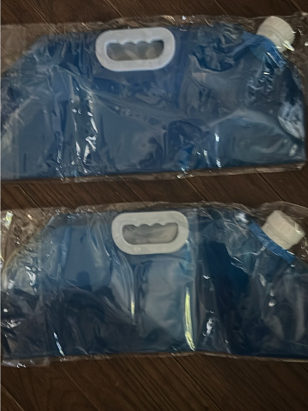 2 New Blue 10L Ice Bath Bag with Built-In Handle